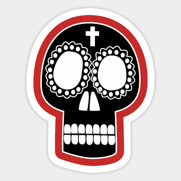 calavera skull Sticker by Boas Vibras